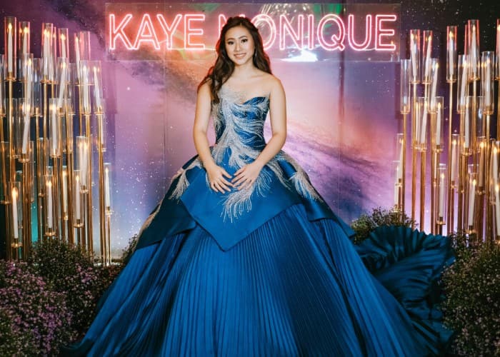 kaye sotingco's celestial-themed debut
